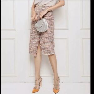 H&M Women’s Tweed Pencil Skirt NEW Size 4